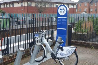 First electric bike sharing scheme in Wales at Penarth Railway Station