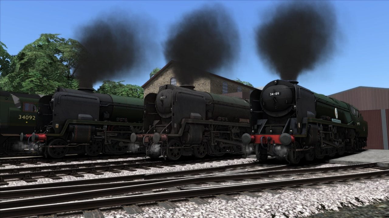 Bossman Games Bulleid Light Pacific pack for Train Simulator 2021