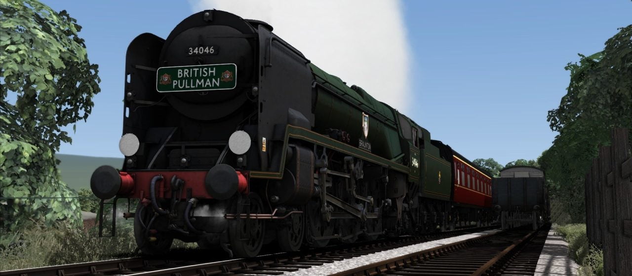 Bossman Games Bulleid Light Pacific pack for Train Simulator 2021