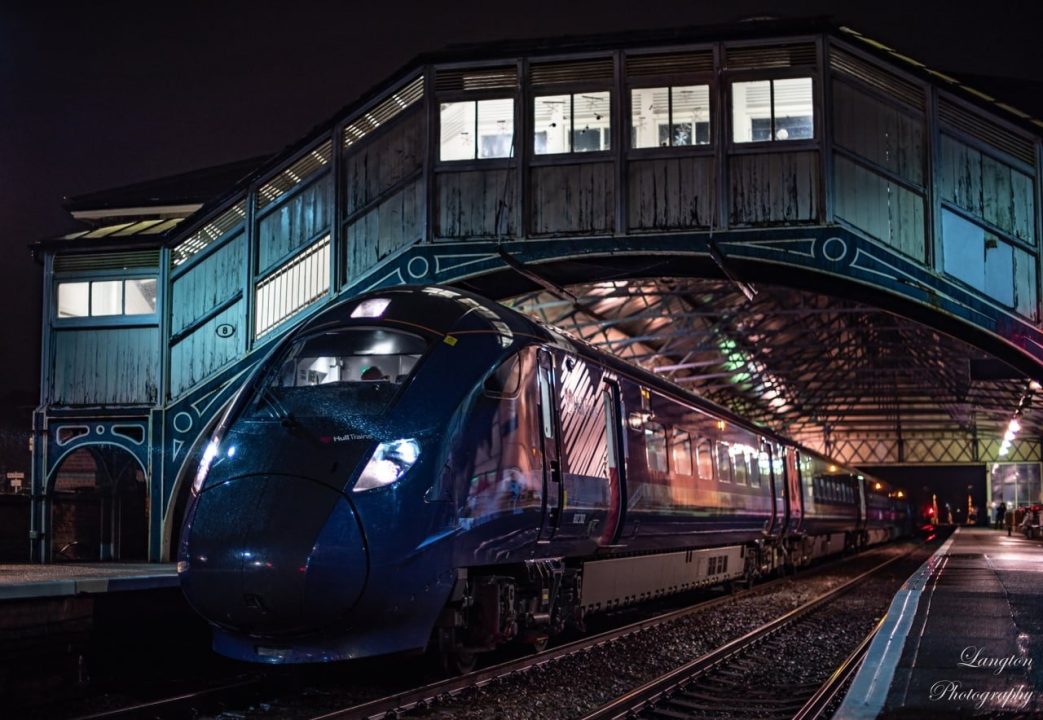 Hull Trains Paragon train at Beverley