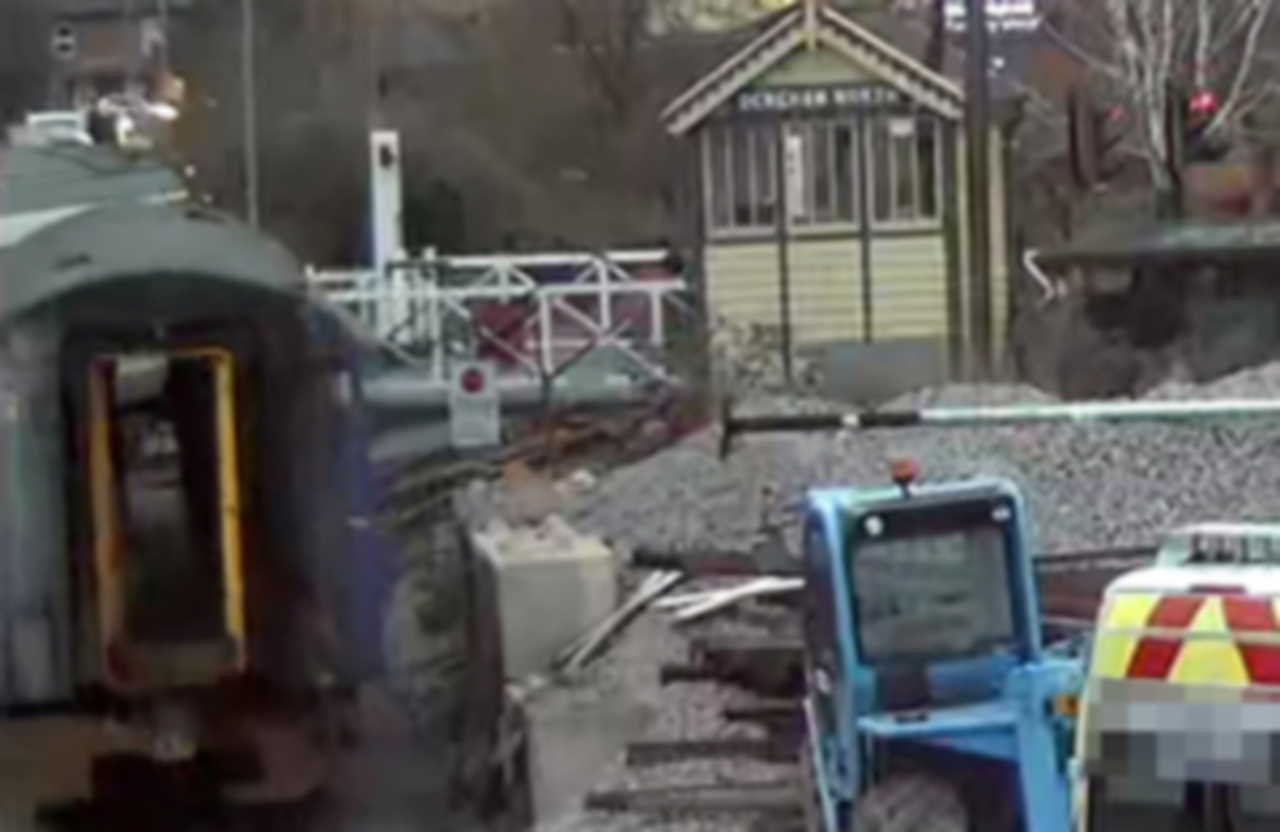 Dereham Runaway Pacer Train CCTV