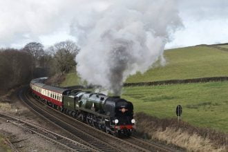 Steam locomotive to pass through Exeter this Saturday