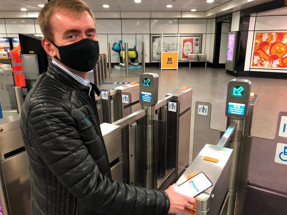 Mobile ticketing on the Tyne and Wear Metro