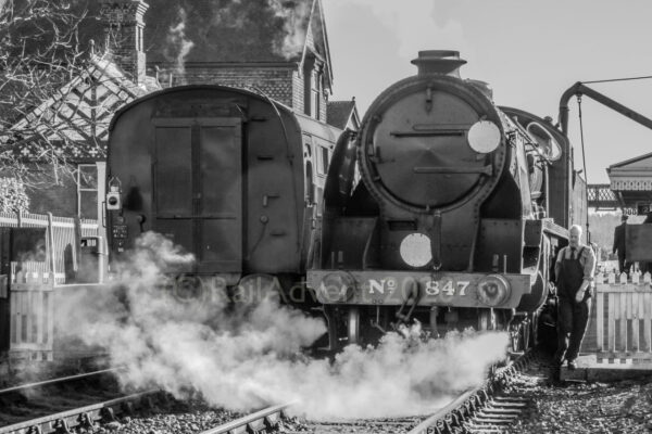 SR 847 at Sheffield Park on the Bluebell Railway