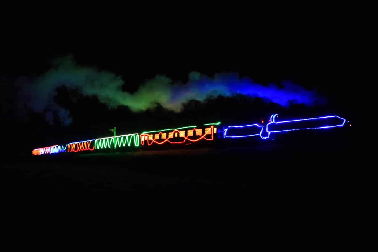 Steam and Lights on the Swanage Railway