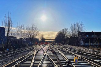 Lewisham railway engineering work video released by Network Rail