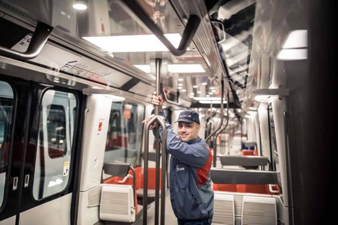 Alstom's new automatic MP14 metro enters commercial service on the Line 14 extension in Paris and its region