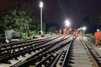 Engineering work begins on Dartford railway junction until March