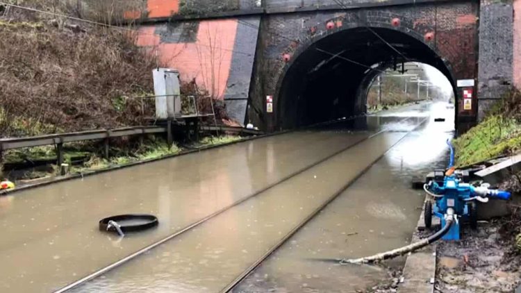 Culcheth flooding Warrington