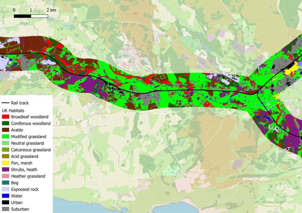 Habitat map