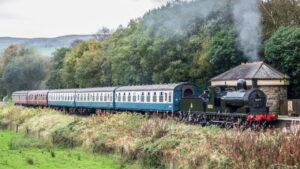 52322 on the East Lancashire Railway