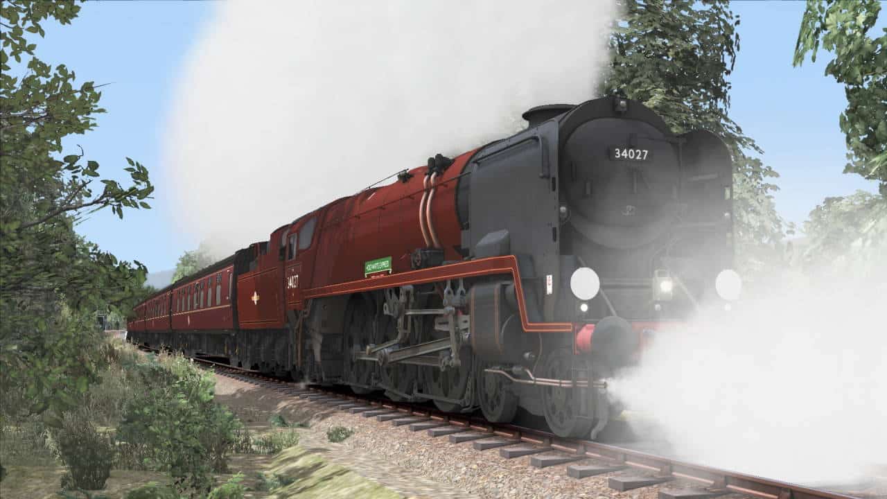 34027 Hogwarts Express reskin for Train Simulator by Jordans Railway Simulator