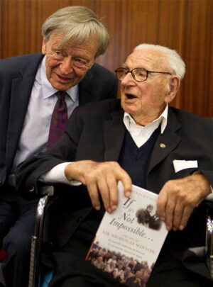 Sir Nicholas Winton in 2014