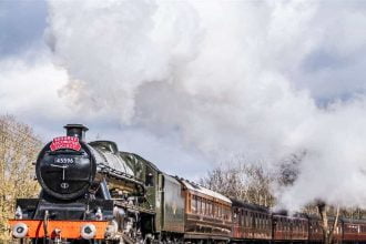 Where to see steam locomotive 45596 Bahamas this week as it visits Preston, Chester, Shrewsbury and Cardiff