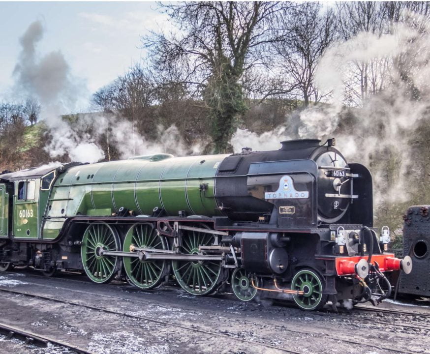 60163 Tornado at Bridgnorth on the Severn Valley Railway