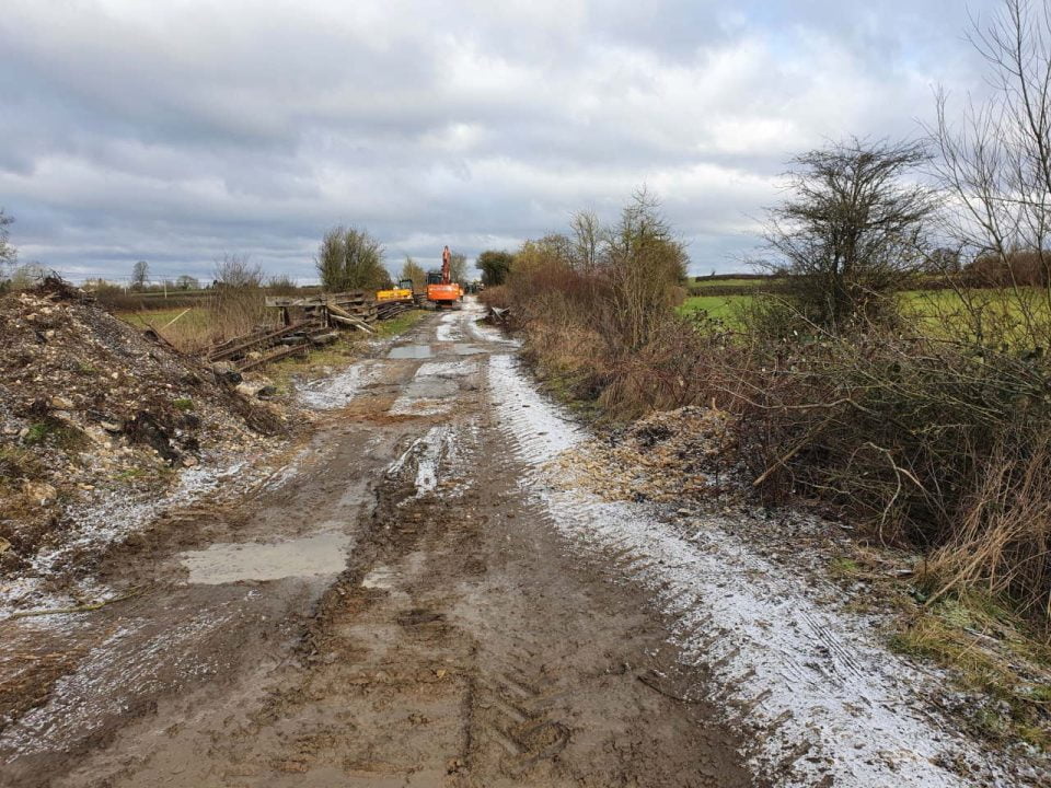 Swindon and Cricklade Railway progress on Cricklade extension