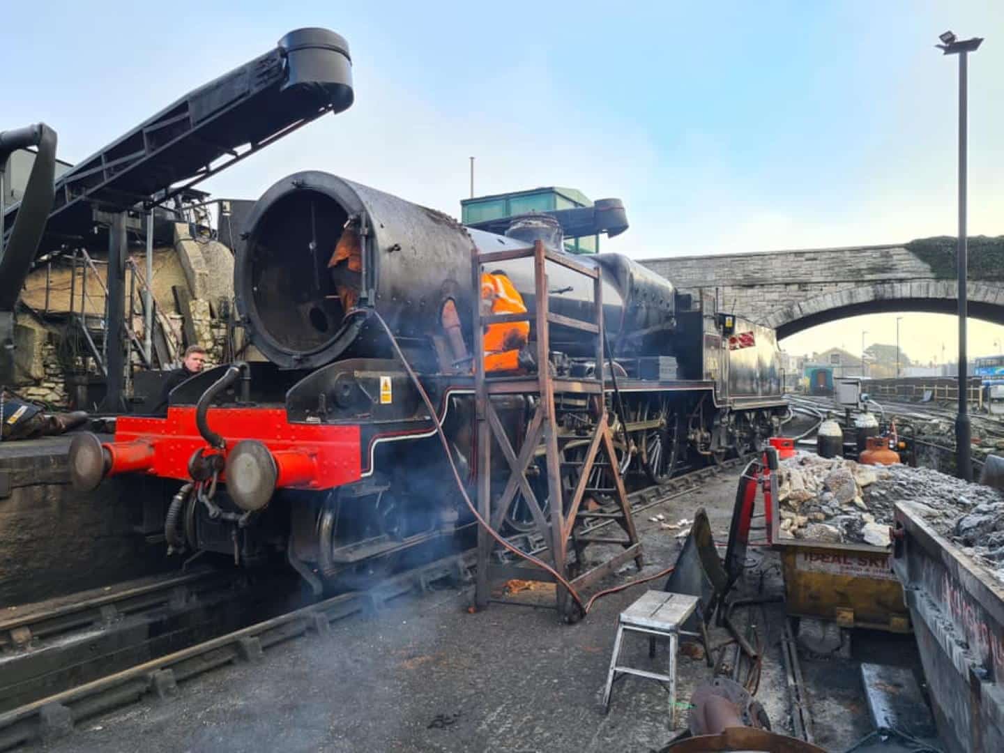 31806 Under Overhaul // Credit Adam Woodman