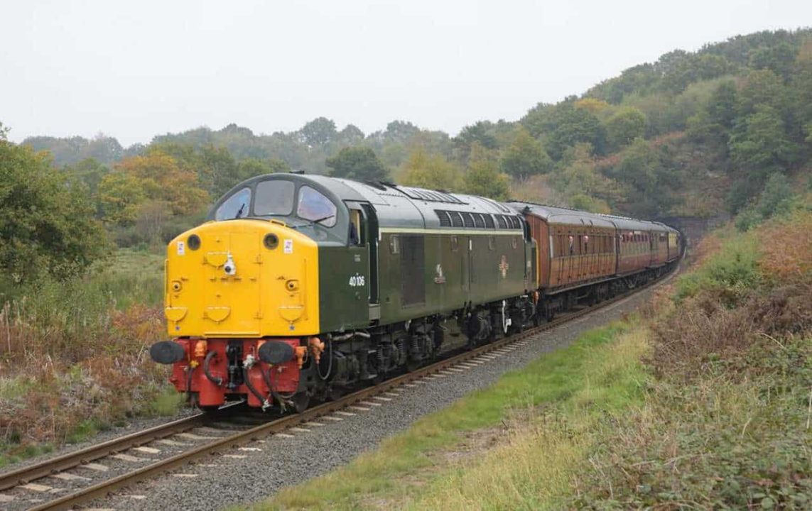 40106 will be departing from Bridgnorth on Train 4 on the English Electric's train