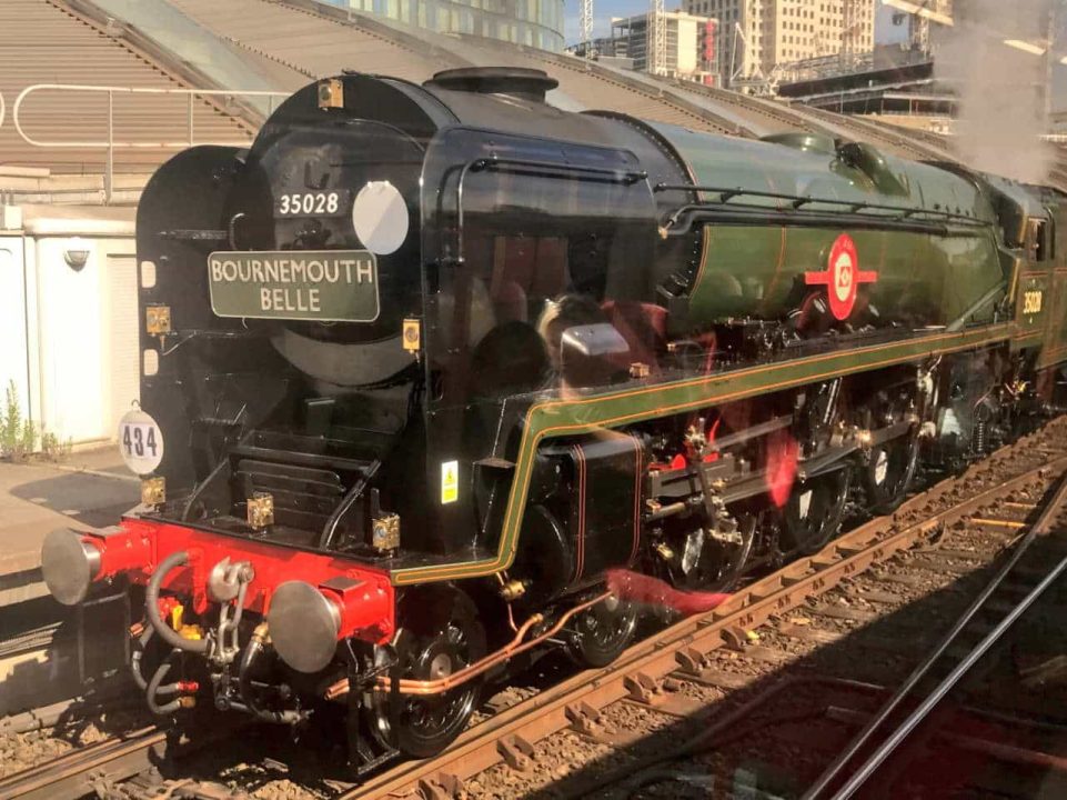 Clan Line steam locomotive to haul luxury Pullman train out of London ...