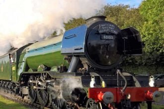 Flying Scotsman to spend 12 days at the Bluebell Railway