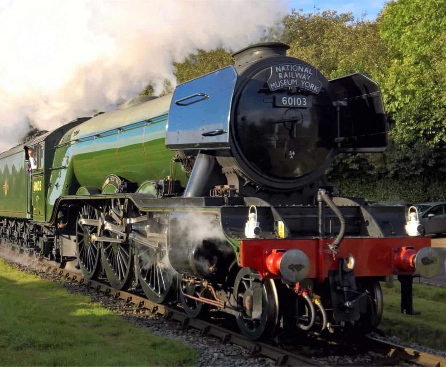 Flying Scotsman at Irwell Vale