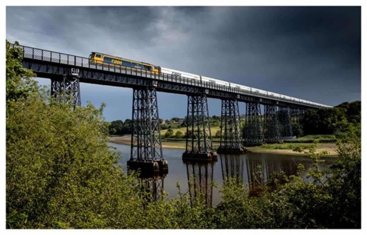 GBRF on a bridge