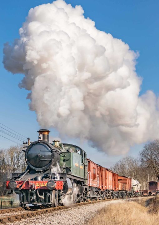 4144 on the Keighley and Worth Valley Railway