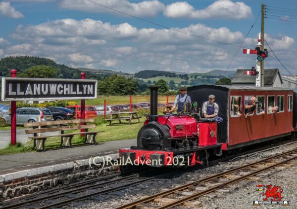 Alice on the Bala Lake Railway