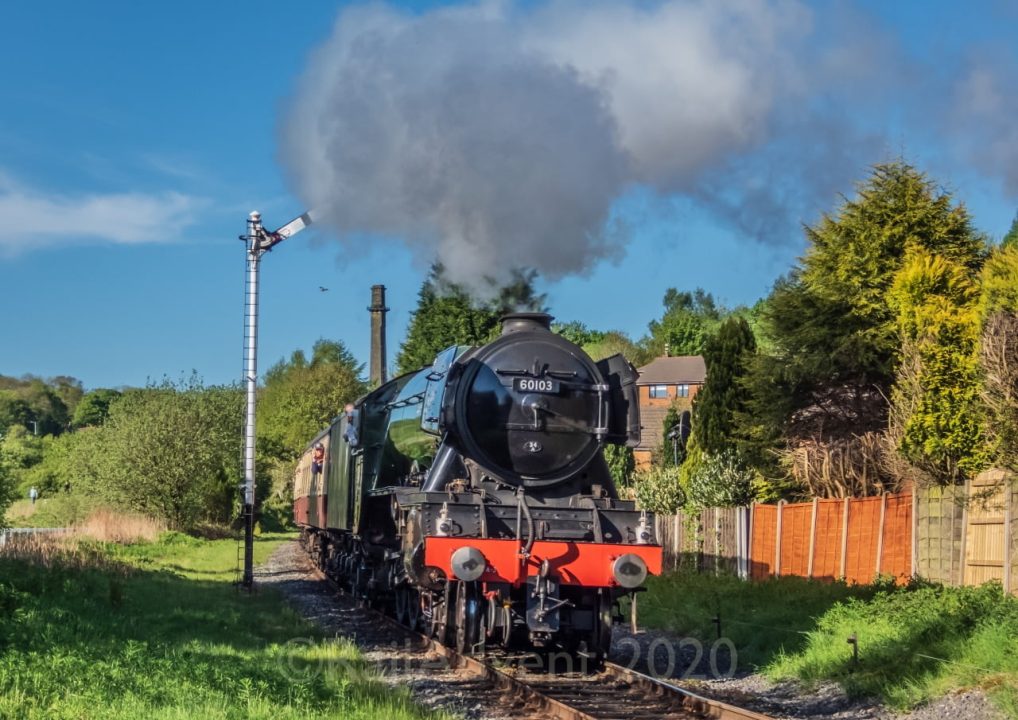 Flying Scotsman - 6x4 Acrylic Frame Block Set with 3 Prints