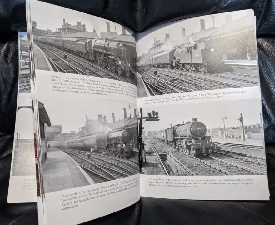 East Anglia and The East Coast Railways by Amberley Publishing book review