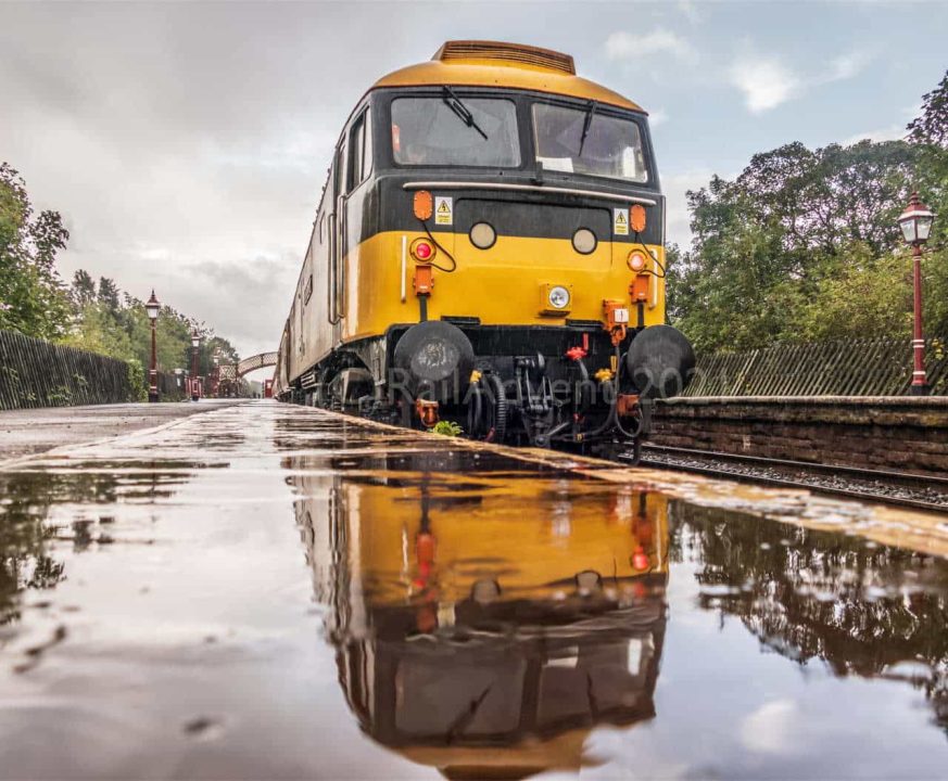 47712 at Appleby with the Staycation Express to Skipton