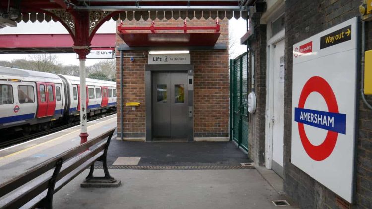 Amersham London Underground Station Lift