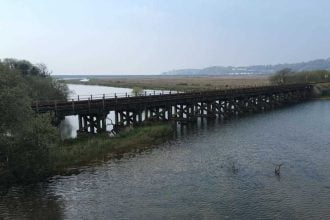 £1.85m restoration for railway viaduct between Porthmadog and Minffordd