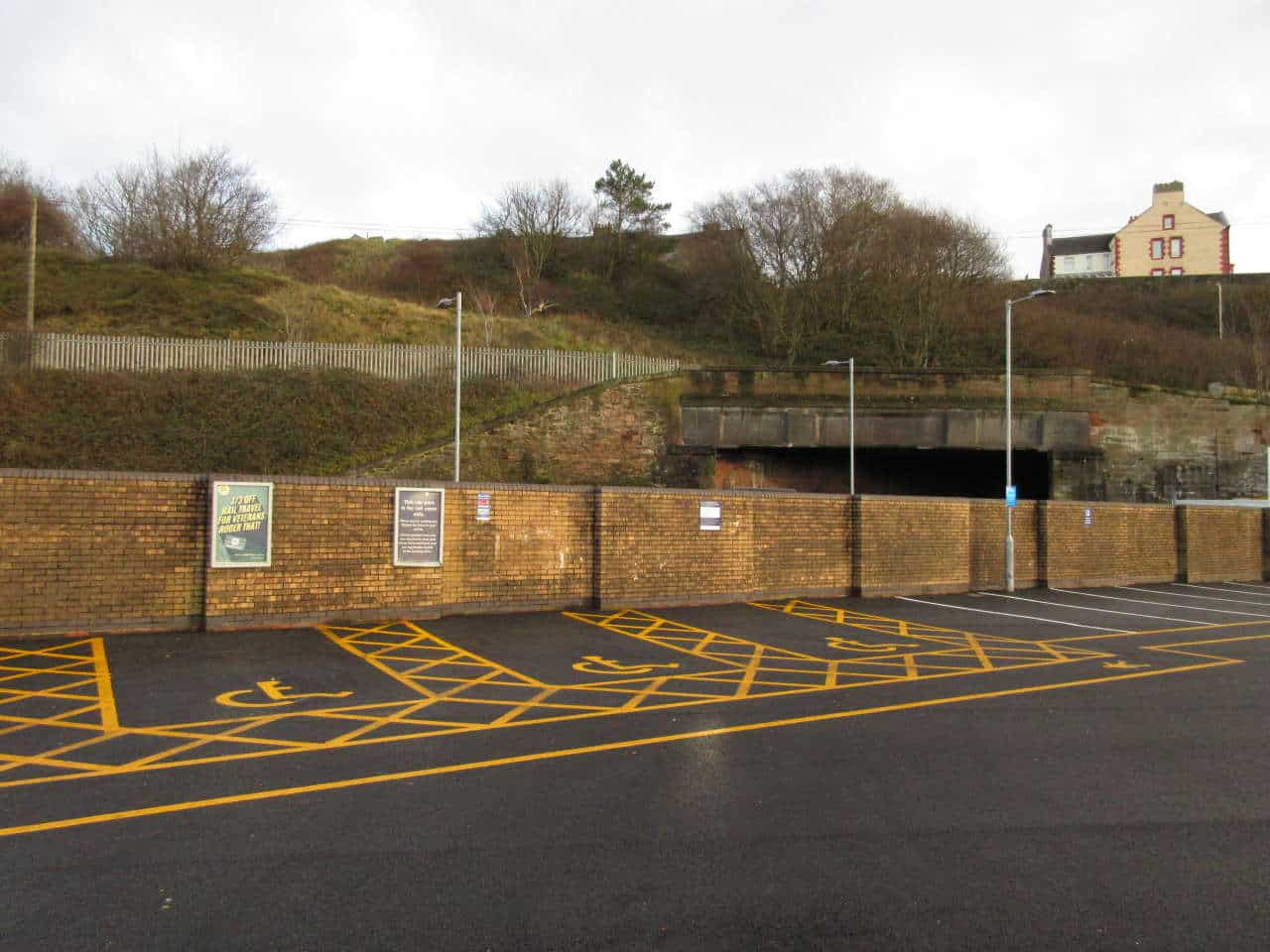 Whitehaven railway station accessible parking