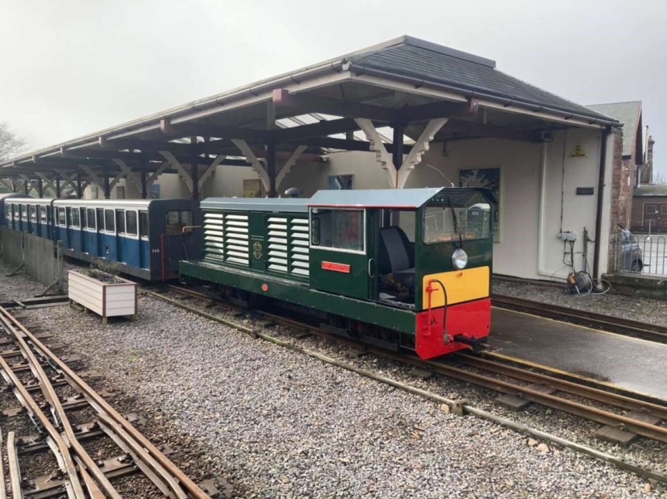 No 8 Lady Wakefield on the Ravenglass and Eskdale Railway