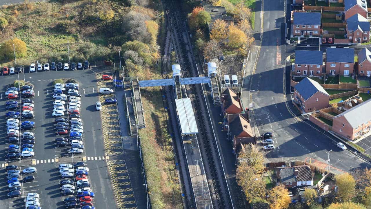 Birkenhead North station aerial