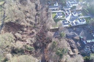 Largs railway line to reopen after landslip repairs are completed