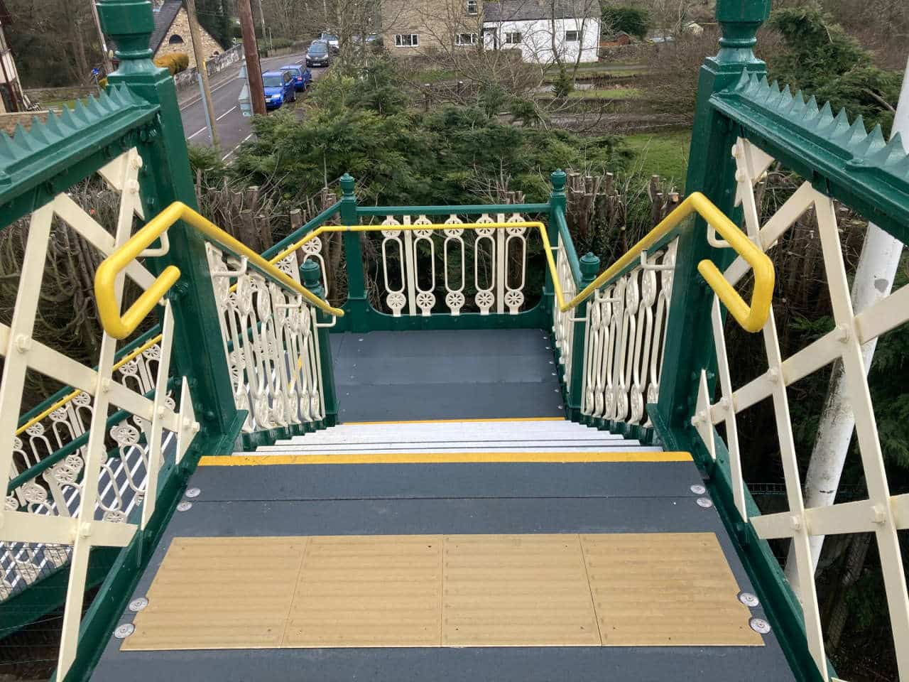 Furness Vale Victorian Railway Footbridge