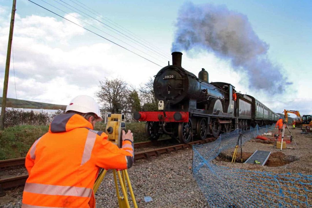 30120 passes the Herston Carriage Shed site