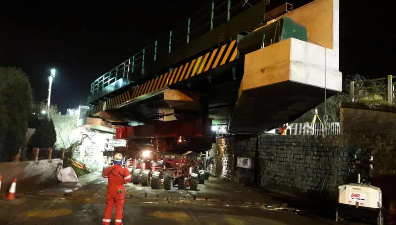 Network Rail teams replace Wakefield railway bridge in major upgrade