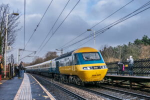 LNER HST farewell tour passes through Outwood