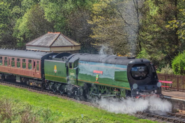 34092 City of Wells on the East Lancashire Railway