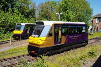 Cab video shows first trains to run on new Stourbridge Shuttle tracks