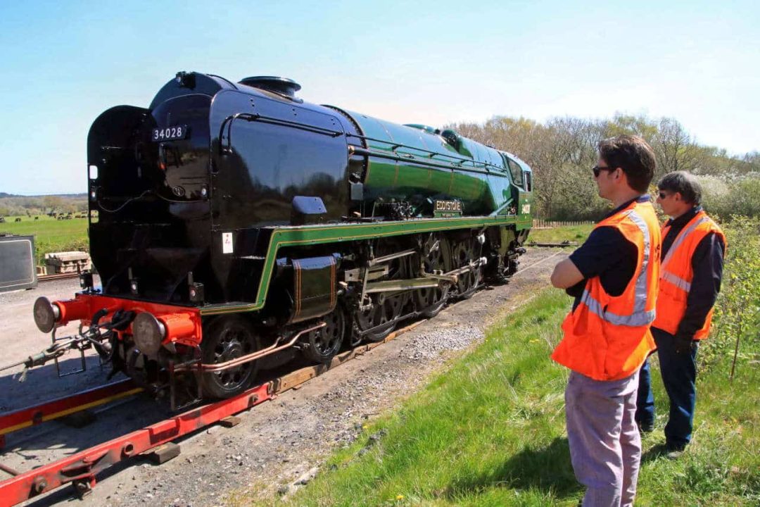 34028 Eddystone at Norden