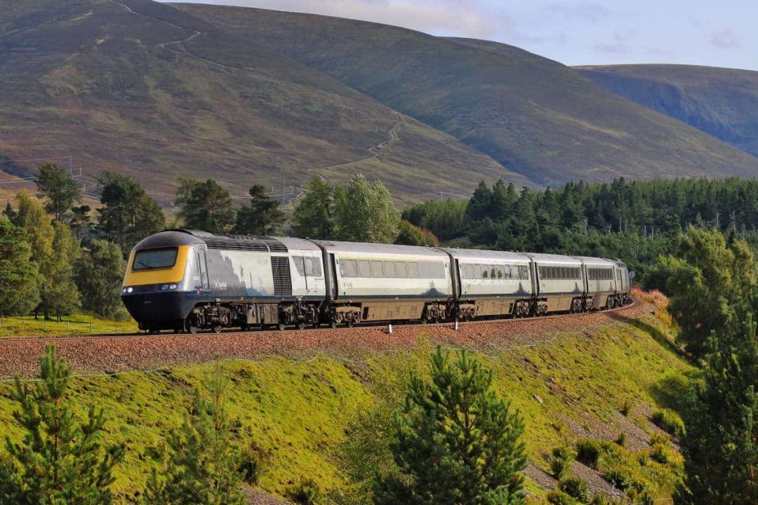 ScotRail HST near Dalwhinnie