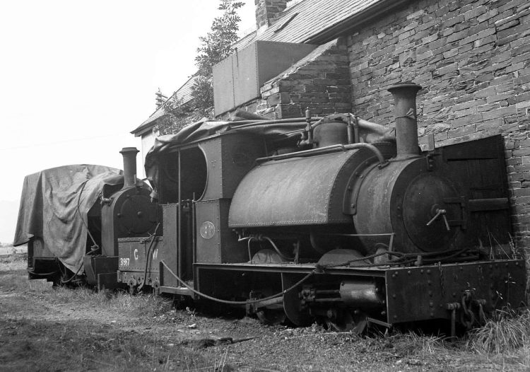 Talyllyn Railway re-enact arrival of steam locomotives No. 3 Sir Haydn ...