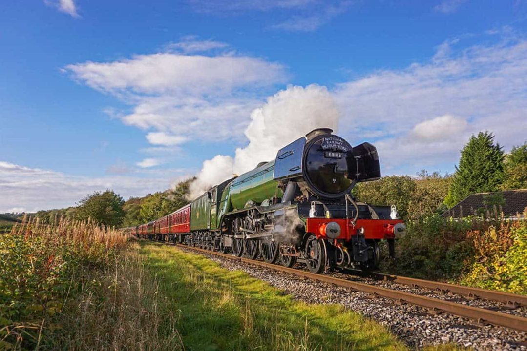 Flying Scotsman on the East Lancashire Railway