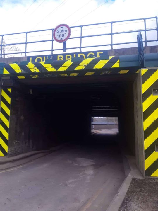 Railway work in Grantham