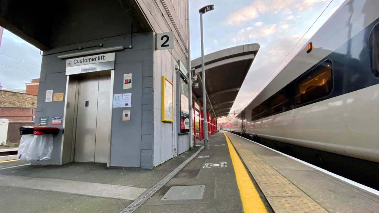 Macclesfield Station lift upgrade project complete