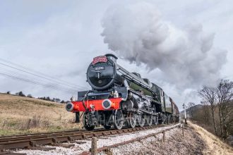 Watch: Bahamas steam locomotive in action at Yorkshire railway